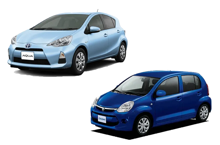 アクア、パッソ